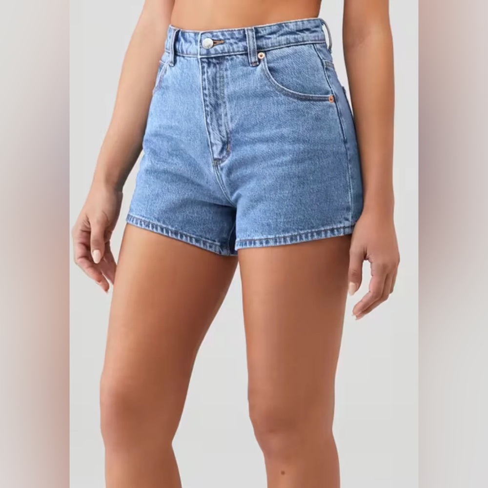 ROLLA'S Light Blue Mirage High Rise Jean Shorts